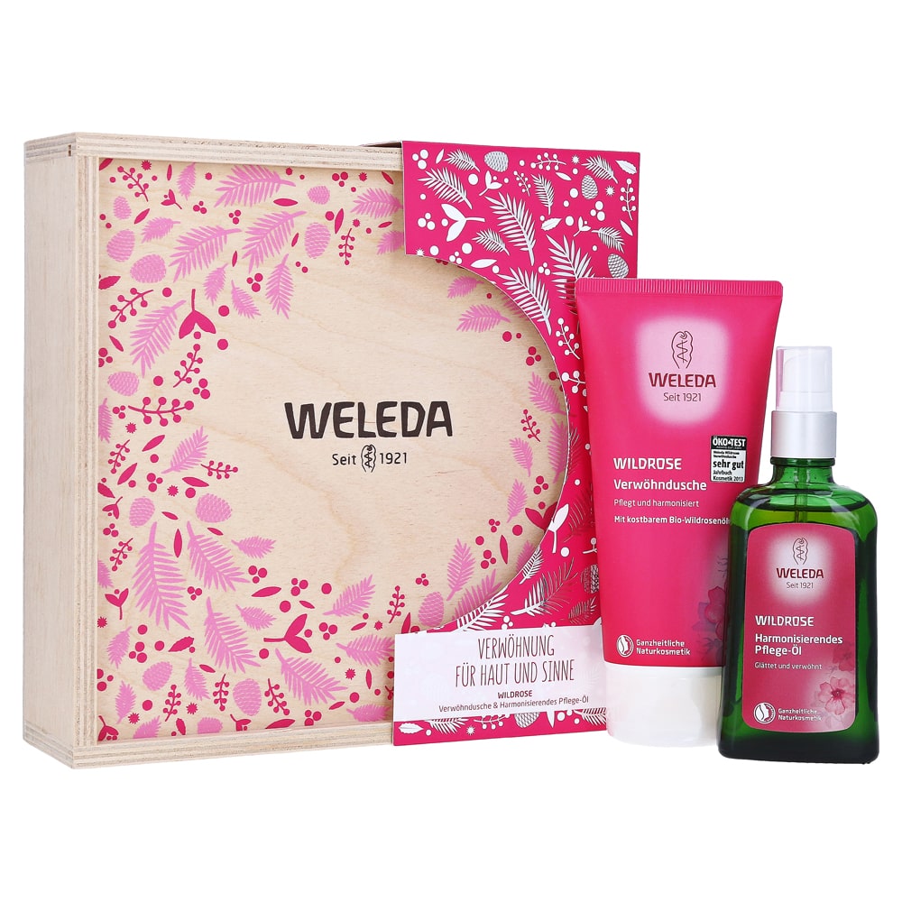 Weleda-Geschenkset in Pink